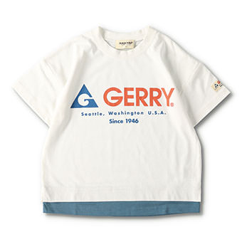 【GERRY】吸水速乾レイヤード半袖Ｔシャツ