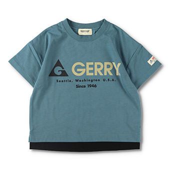 【GERRY】吸水速乾レイヤード半袖Ｔシャツ