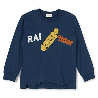 リメイク風長袖Tシャツ