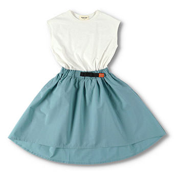 プチプラ ドッキング半袖ワンピース 42 0537 1 子供服 ベビー服 ブランシェス 公式通販オンラインショップ