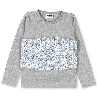 ビスチェ風長袖Tシャツ