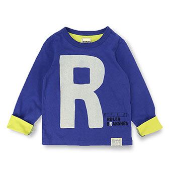 BRNプリント長袖Tシャツ