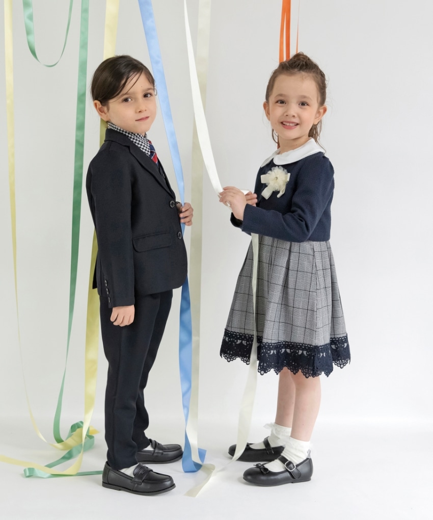 ブランシェスのフォーマルウェア モデル着用画像