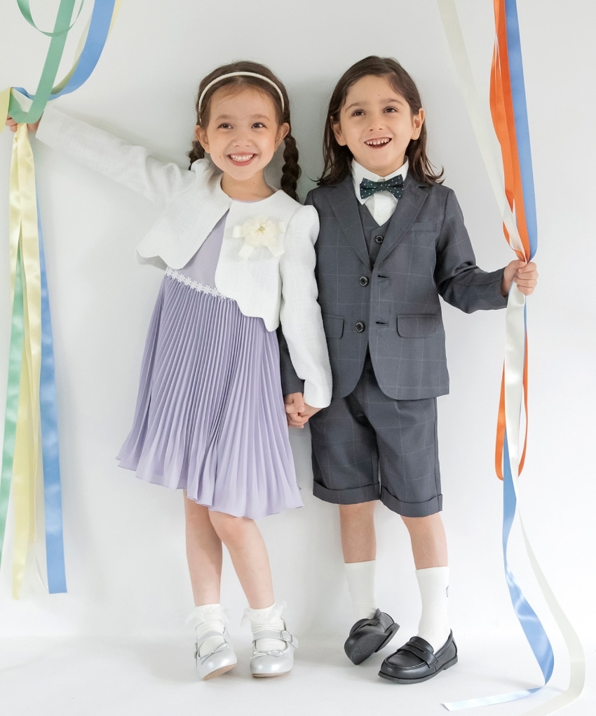 ブランシェスのフォーマルウェア モデル着用画像