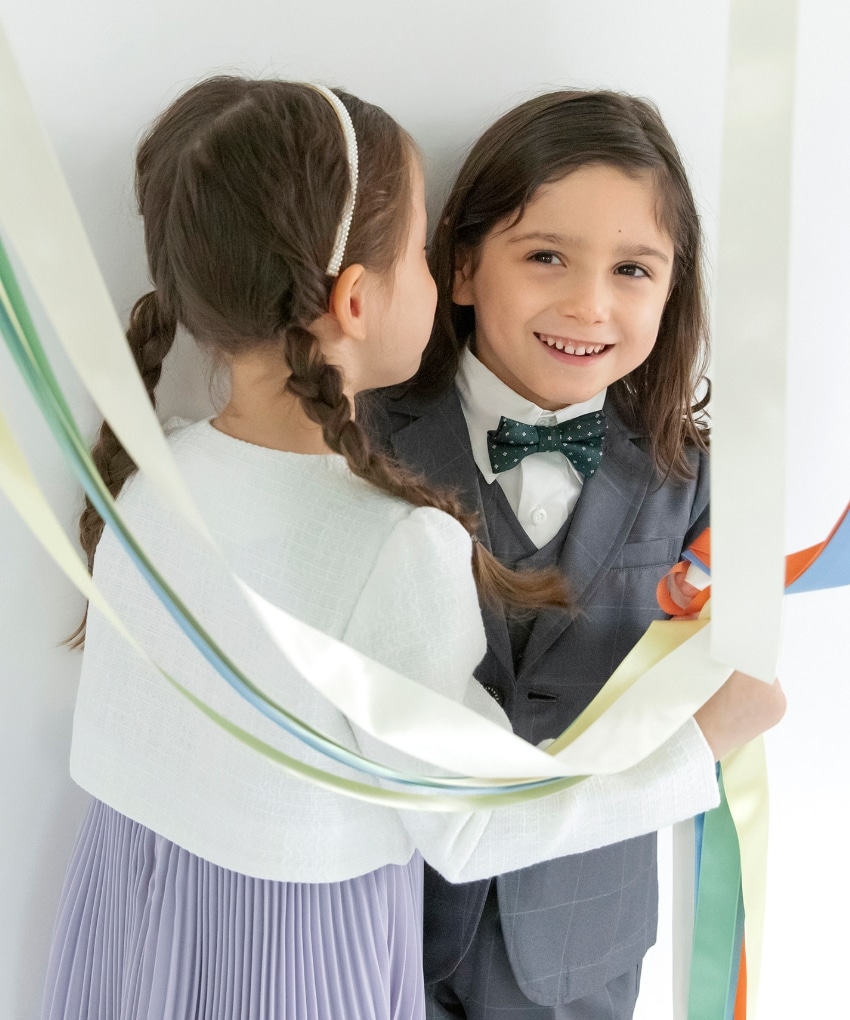 ブランシェスのフォーマルウェア モデル着用画像