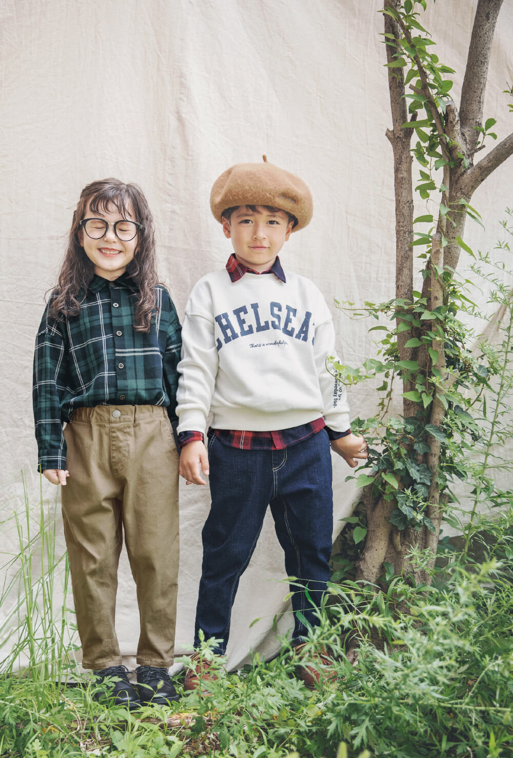 ガーデナーテーパードパンツ 子供服 ベビー服 ブランシェス 公式通販オンラインショップ