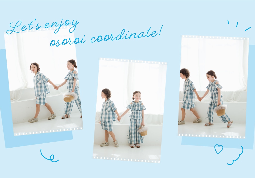 Let's enjoy osoroi coordinate !